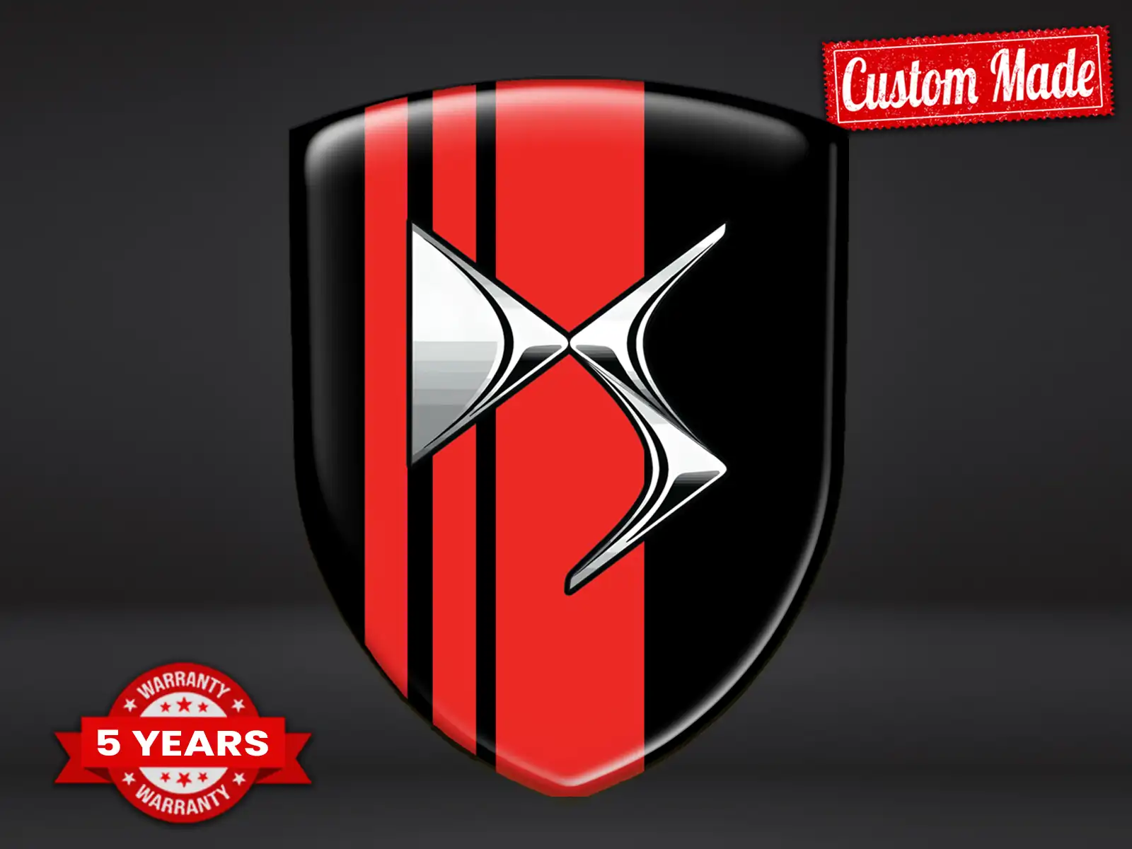 Citroen Heckscheibenaufkleber Stern Premium Universal Auto